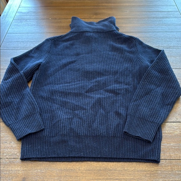 J. Crew Midweight cashmere ribbed half-zip ski sweater XS - Picture 9 of 9